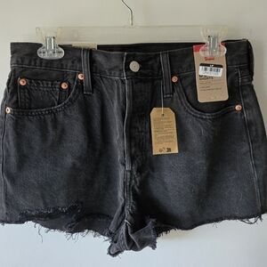 Levi's 501 Women's Black Jean Shorts Size 29